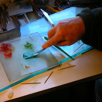 Peinture sur porcelaine