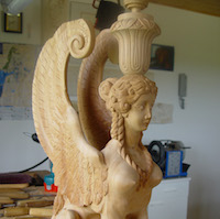 Sculpture sur bois