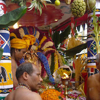 Le défilé du Dieu Ganesh