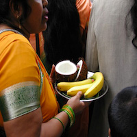 Le défilé du Dieu Ganesh
