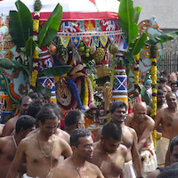 Le défilé du Dieu Ganesh