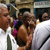 Le défilé du Dieu Ganesh