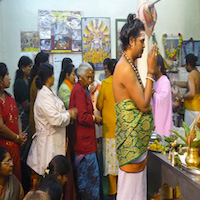 Le défilé du Dieu Ganesh