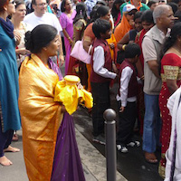 Le défilé du Dieu Ganesh