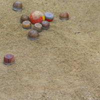 Jeu du bouloù pok à Guerlesquin