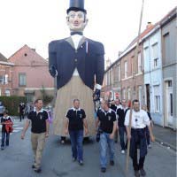 La « journée Stop » à Steenwerck (géant Totor)