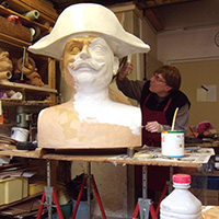 Le carnaval de Lesquin (géants Hippolyte et Titée)