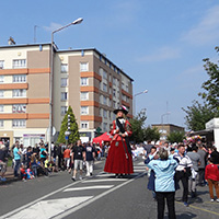 Le carnaval de Lomme (géante Anne Delavaux)