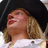 Le carnaval de Lomme (géante Anne Delavaux)