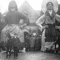 La fête de la Mer à Boulogne-sur-Mer (géants Batisse et Zabelle)