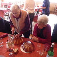 La fête de la Sainte-Agathe à Saint-Pierre-d'Albigny, dans le massif des Bauges