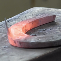 Les savoir-faire de la maréchalerie, pratiques d'atelier de la Garde républicaine