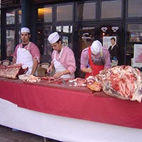 La tradition des boeufs gras à Bayonne