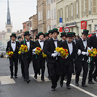 La fête des conscrits à Villefranche-sur-Saône