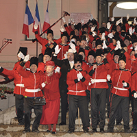 La fête des conscrits à Villefranche-sur-Saône