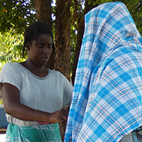 Le gi pangi, rite de passage féminin bushinenge
