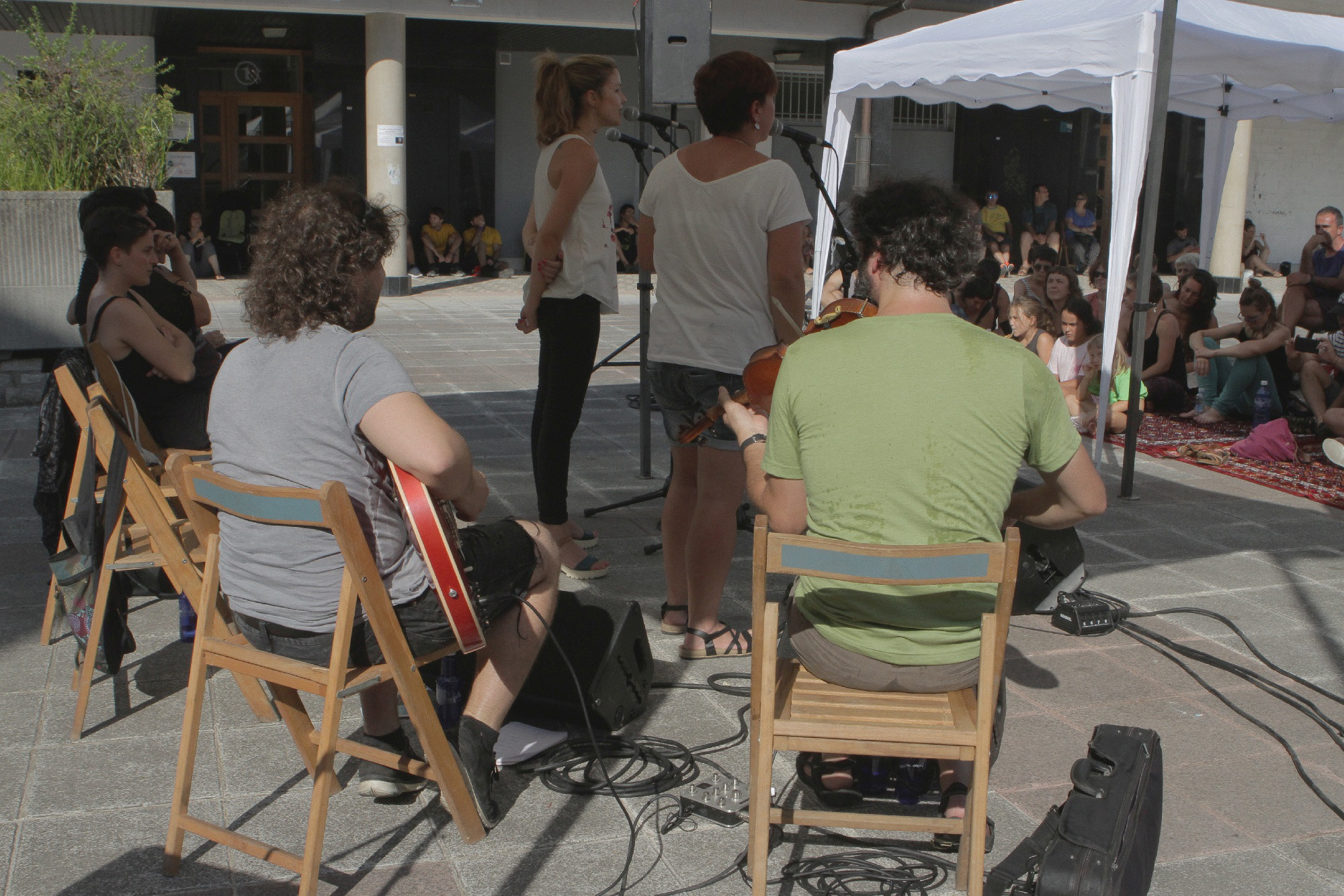 Oiartzun, rencontre de bertsolari en musique, 2018
