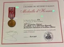 Médaille d'honneur de boucherie