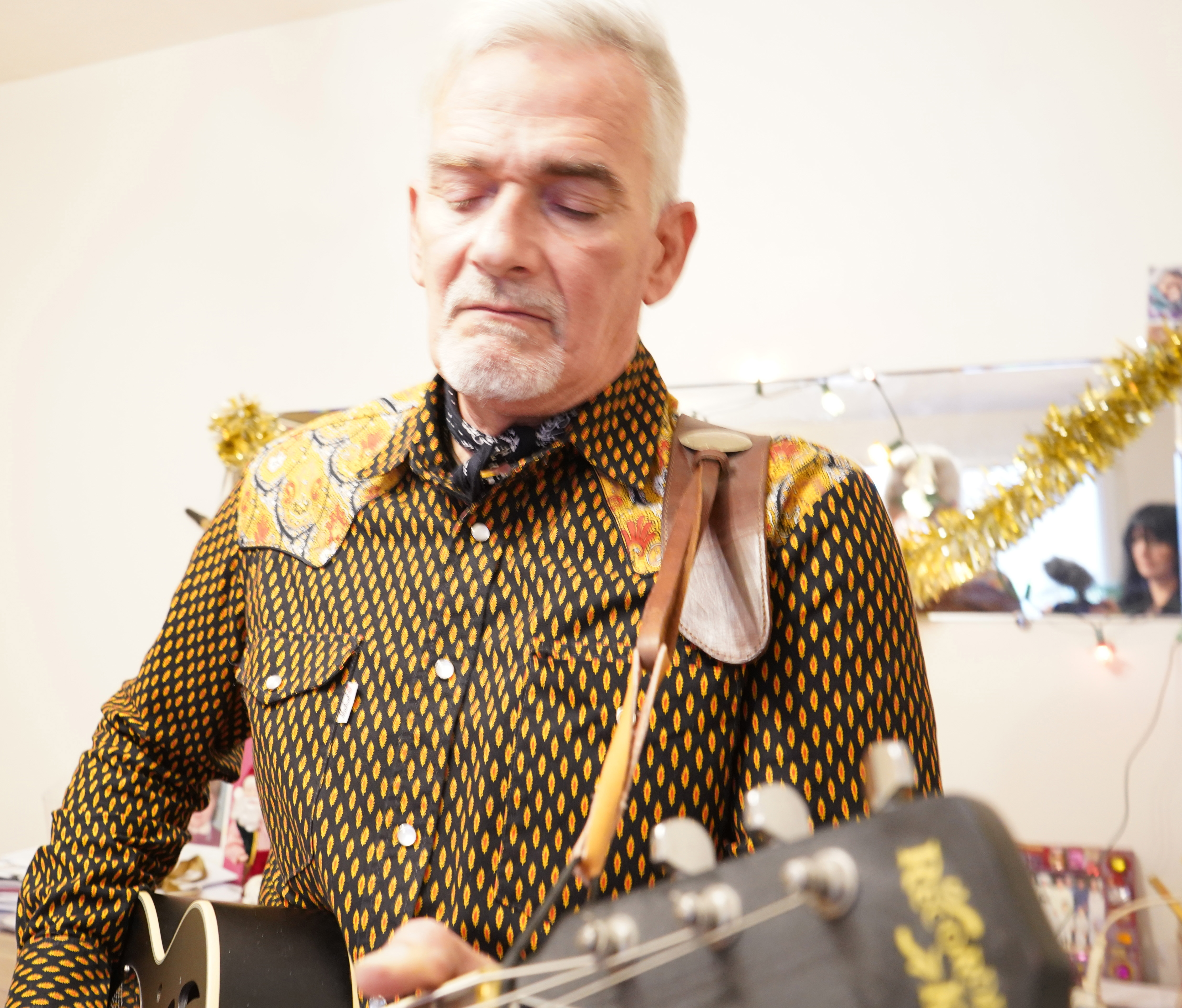 Lionel Lopez, collecteur des chants et des traditions  orales sétoises. Enquête en 2020 de Jean-Michel Lhubac et Marie-Josée Fages pour la préparation du recueil  Sète en chansons. ©M.-J. Fages