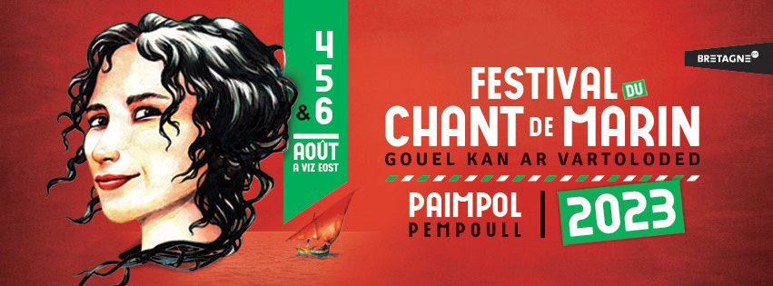 Festival du chant de marin de Paimpol - Gouel kan ar vartoloded, créé en 1989, il est bisannuel depuis 1997. Illustration extraite de la page Facebook du festival ©Festival du chant de marin
